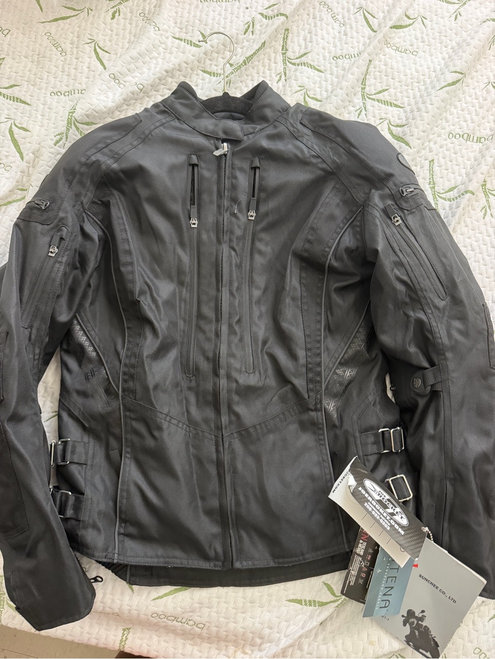 Joe Rocket Women's Large Black Motorcycle Jacket - Performance Riding Coat